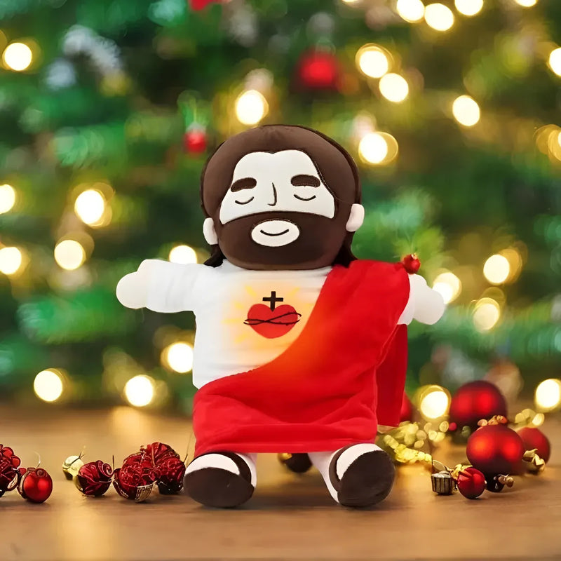 Pelúcia Jesus Que Respira Alivia Ansiedade Acalma Relaxa