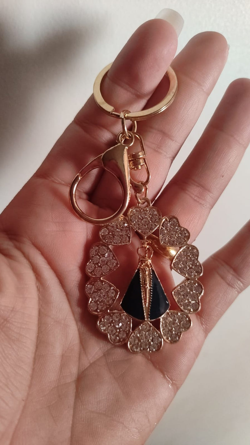 Chaveiro Nossa Senhora Aparecida – Dourado