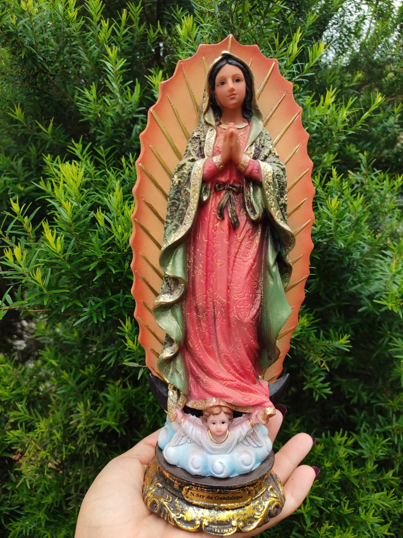 Imagem de Nossa Senhora de Guadalupe – Escultura Decorativa