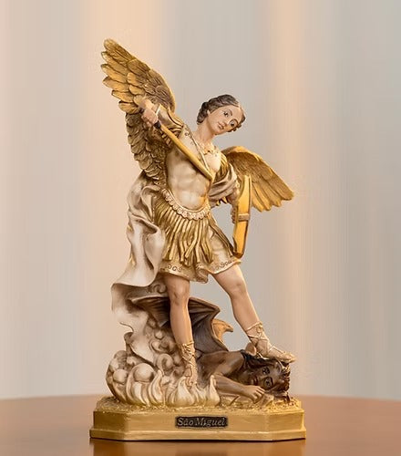 São Miguel Arcanjo (Barroco) 20, 30, 40cm Resina