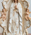 Nossa Senhora de Guadalupe Nova (Marfim) 20 e 30cm Resina